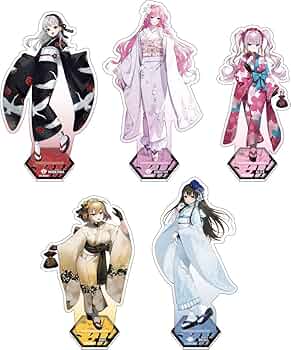 勝利の女神 NIKKE 7体セットアクリルスタンド アクスタ Amazon.co.jp: RALfos勝利の女神 ニケ アクスタ 3個セット 後ろ