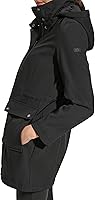 Vista 3 de DKNY womens Softshell Hooded Coat