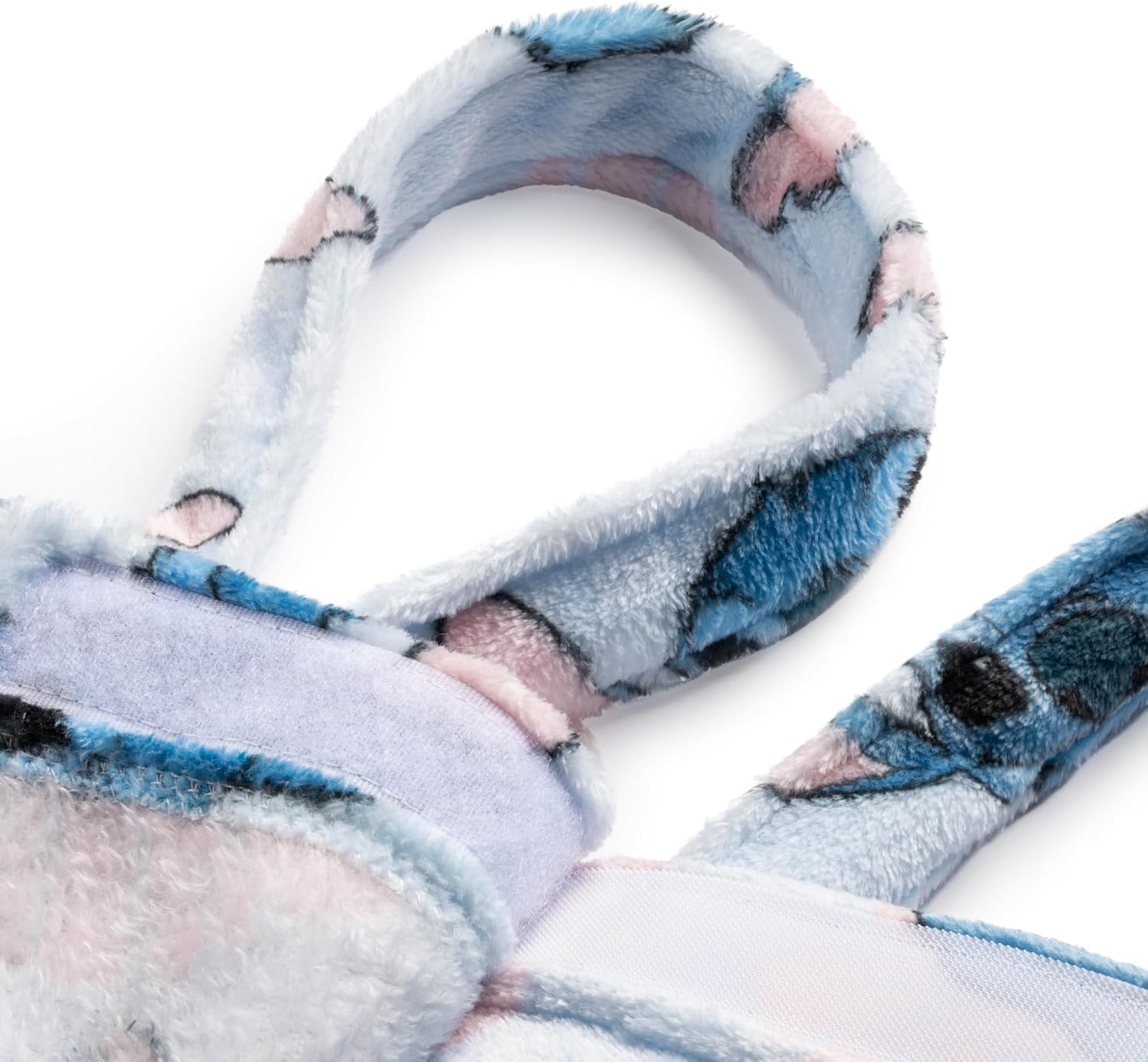 Jay Franco Disney Lilo and Stitch 3 Piece Spa & Bath Set - Includes Towel Wrap, Loofah & Spa Headband - Kids Bath & Shower Accessories