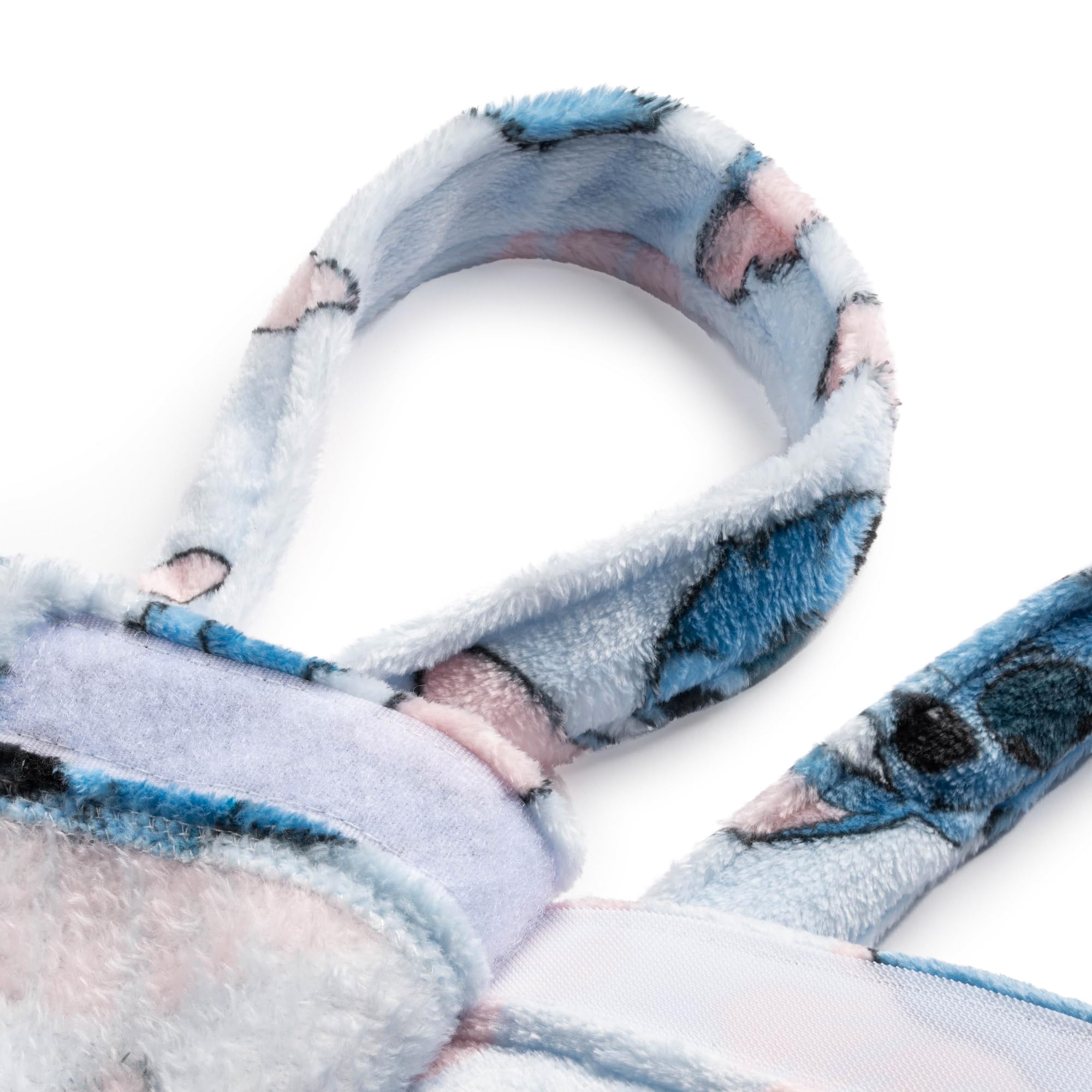 Disney Lilo and Stitch 3-teiliges Spa- und Badeset – inklusive Handtuchwickel, Luffa und Spa-Stirnband – Kinder-Bade- und Duschzubehör