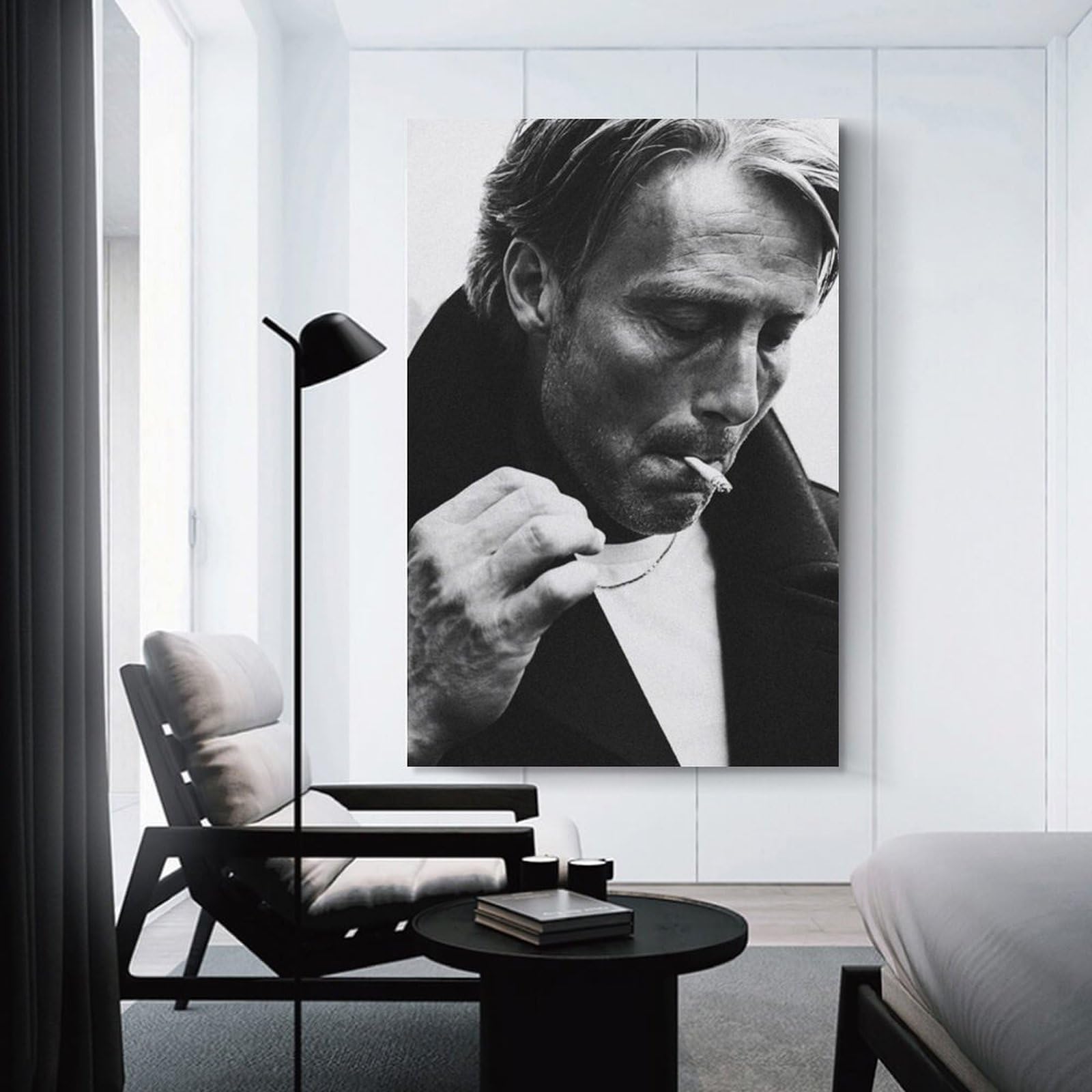 Amazon.co.jp: デンマークの俳優マッツ・ミケルセン写真ポスター