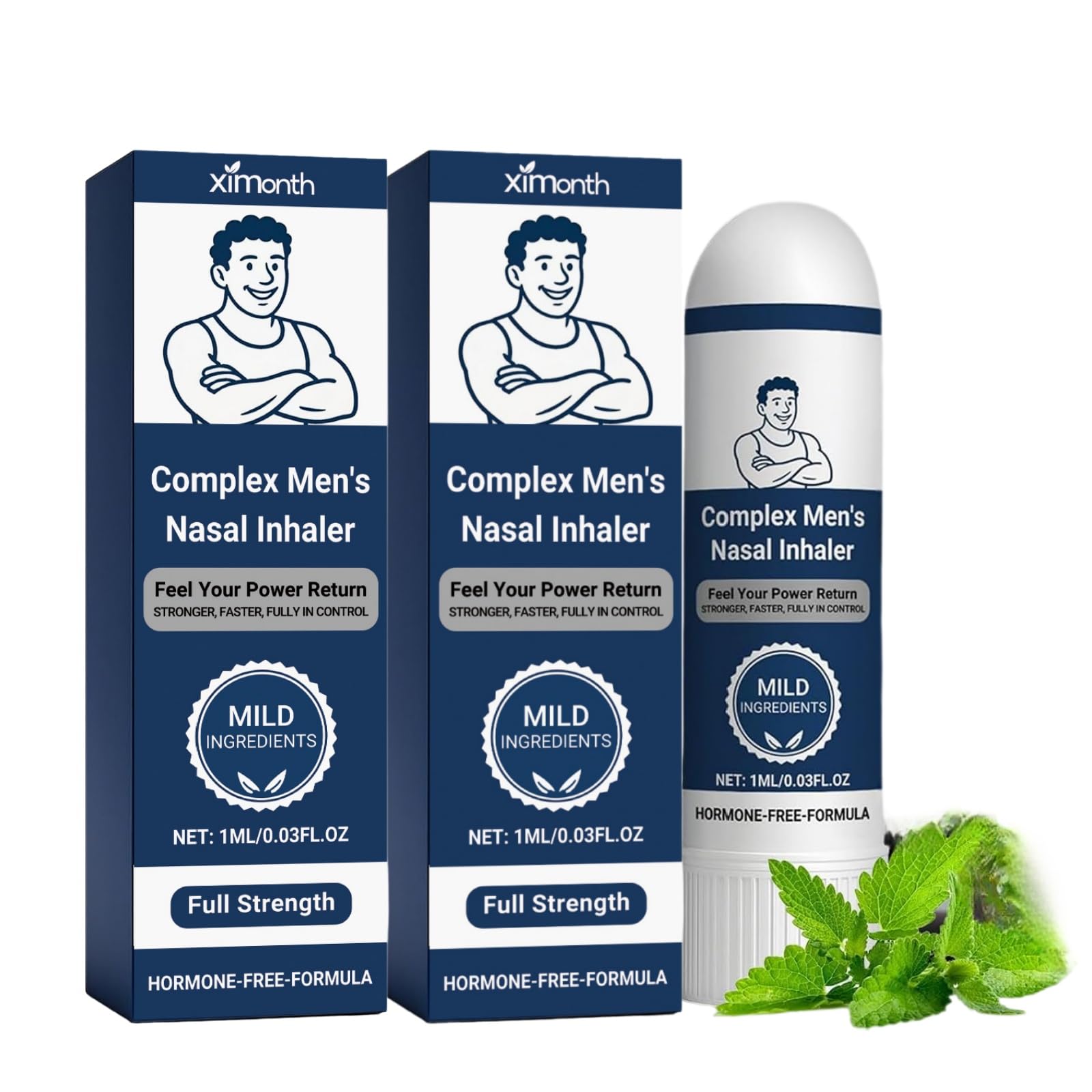 Sonivita Inhalateur Nasal Revitalisant pour Homme à Inhaler - Contre la Fatigue, Éveil Mental et Énergie Instantanée (2)