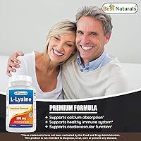 Vista 6 de Best Naturals Lisina en polvo 1 libra y L-lisina 500 mg