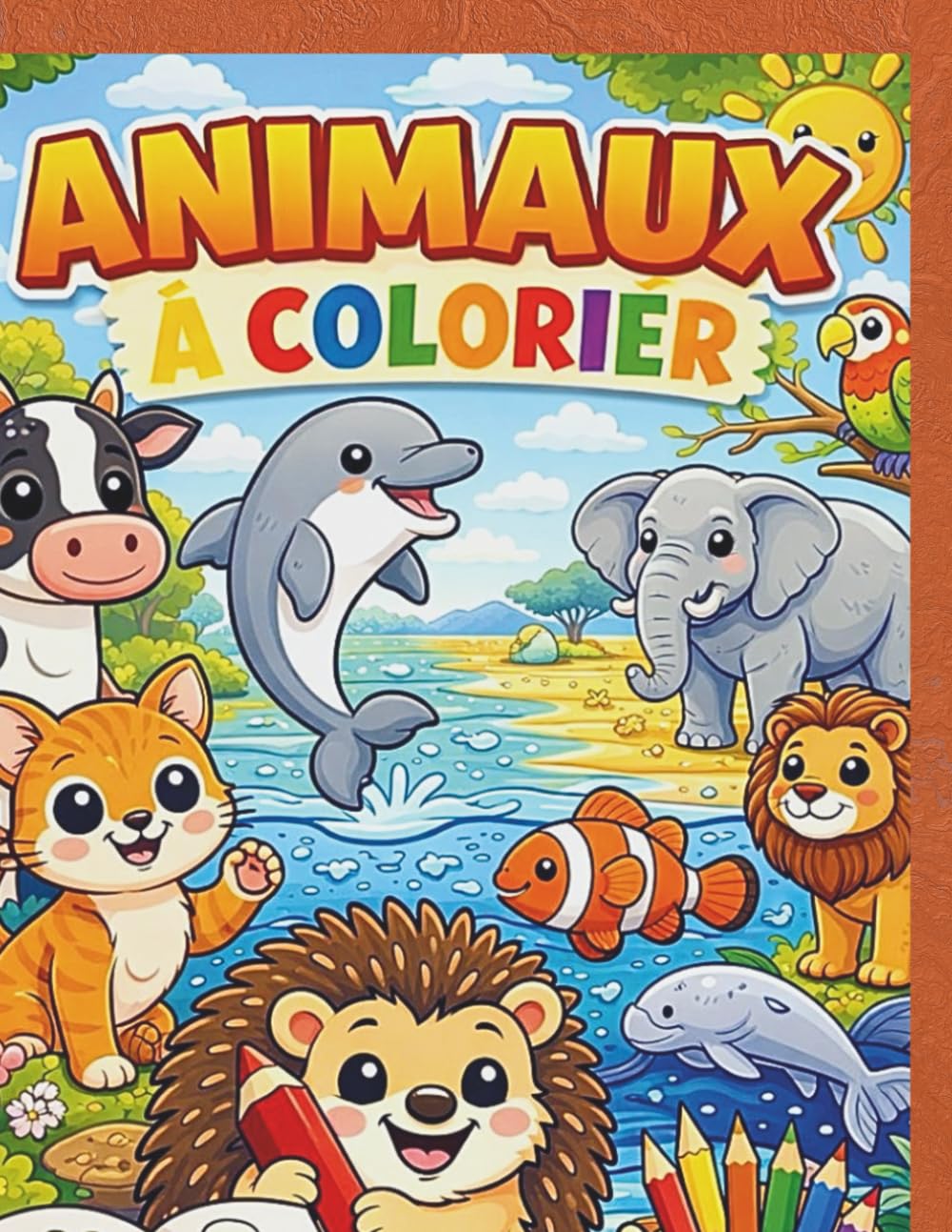 ANIMAUX à colorier: livre de coloriage