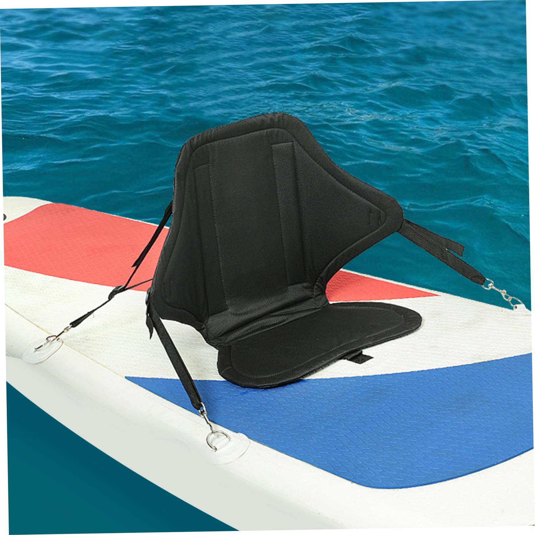 Sedile in Canoa, Sedile in Kayak con Supporto per Nylon a Supporto di Nylon/Canoa con Ganci a Scatto e deposito per Esterno