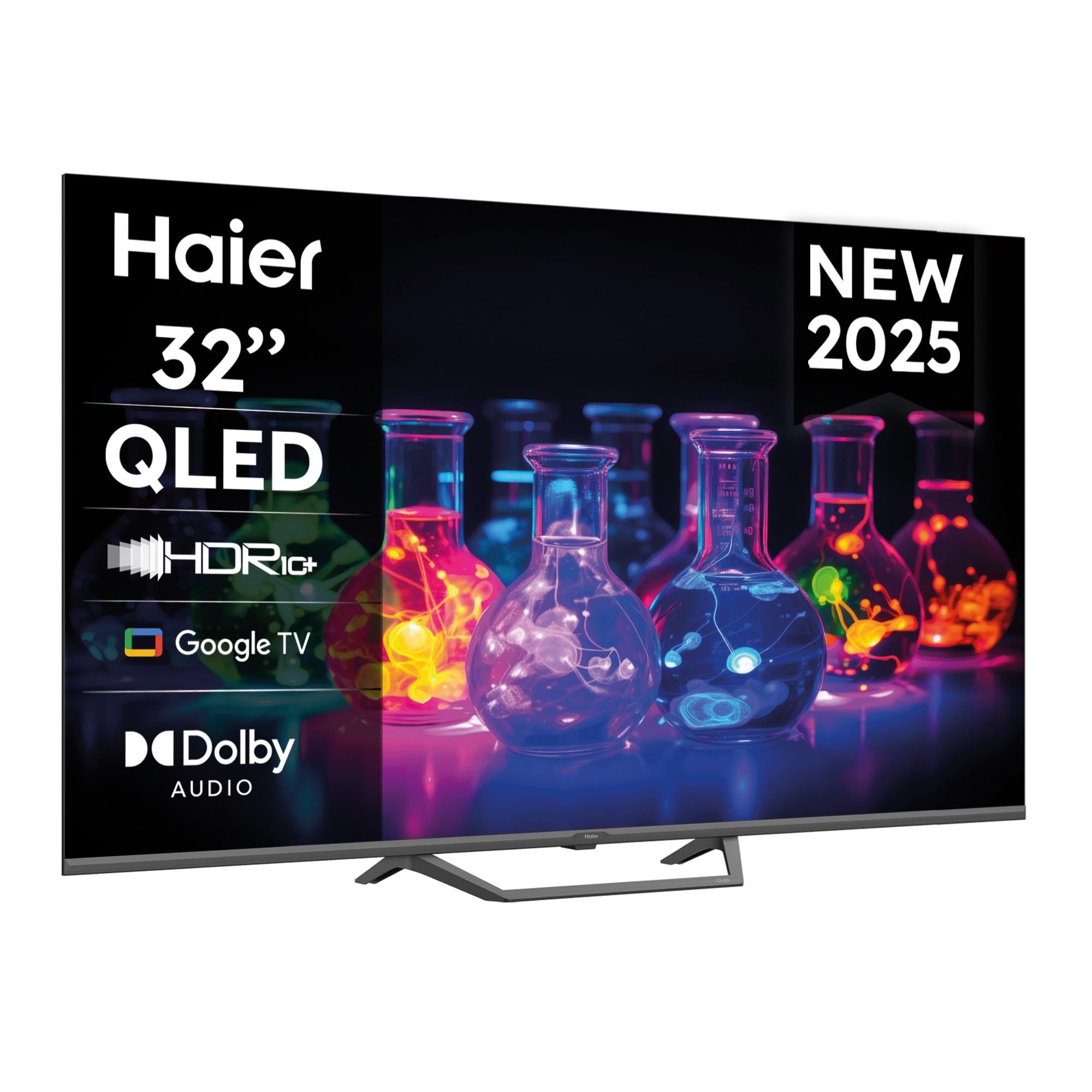 Haier 32'' QLED 4K UHD Smart TV H32S80EFX Google TV Dolby Audio HDR 10 120Hz HDMI 2.1