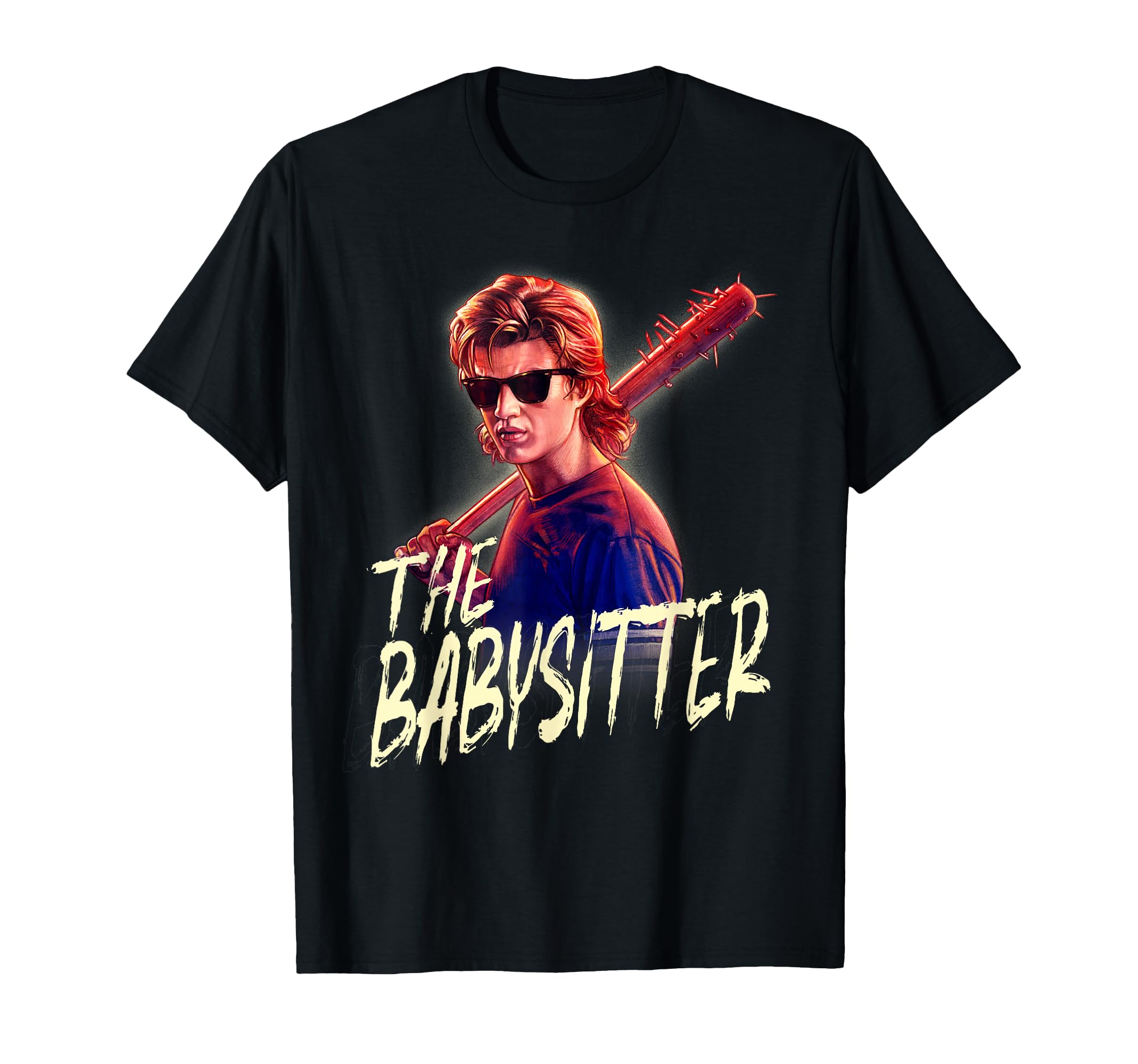 Netflix Stranger Things Steve The Babysitter Portrait T-Shirt