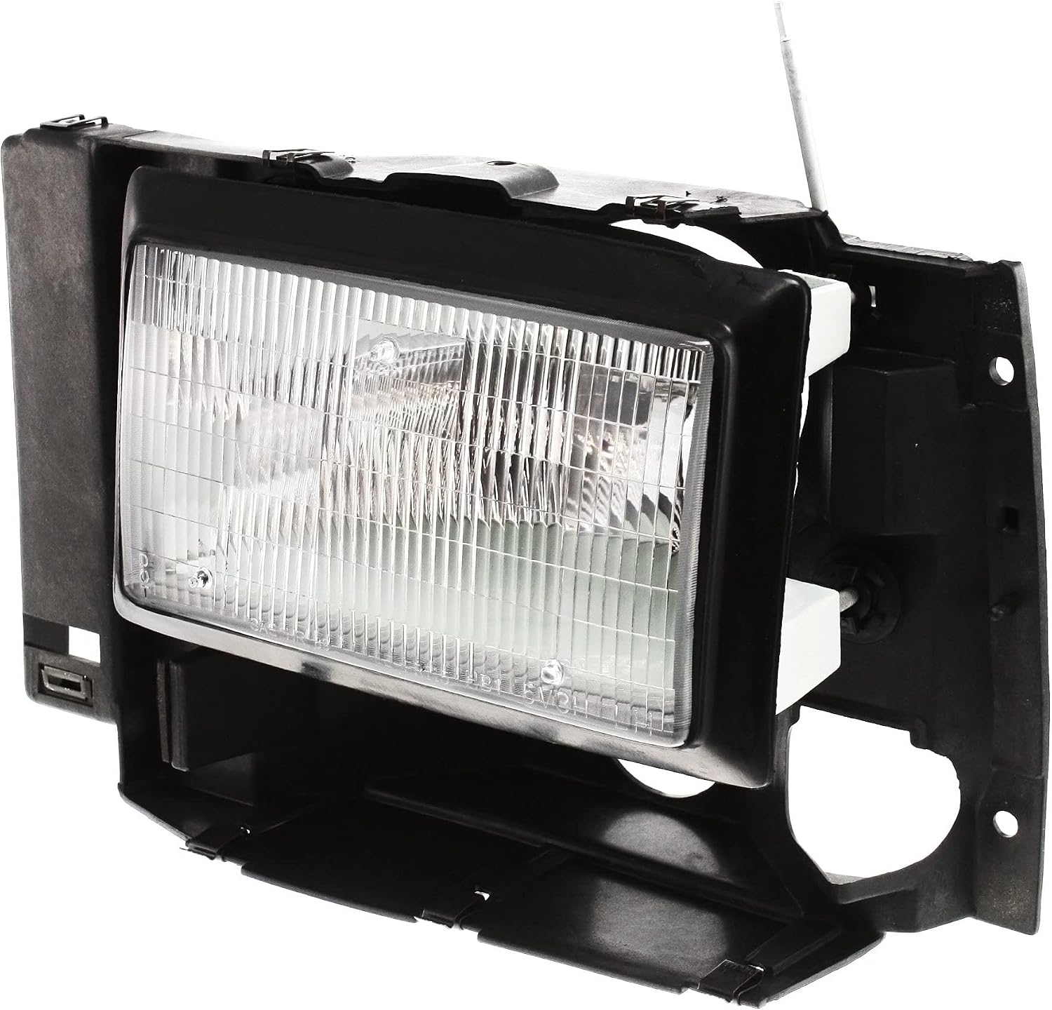 Garage-Pro Headlights Assembly For Ford Ranger 1989-1992, Halogen With Bulbs, Custom, GT, S, S Plus, Sport, STX & XLT, Replaces #F1TZ13008D, F1TZ13008C