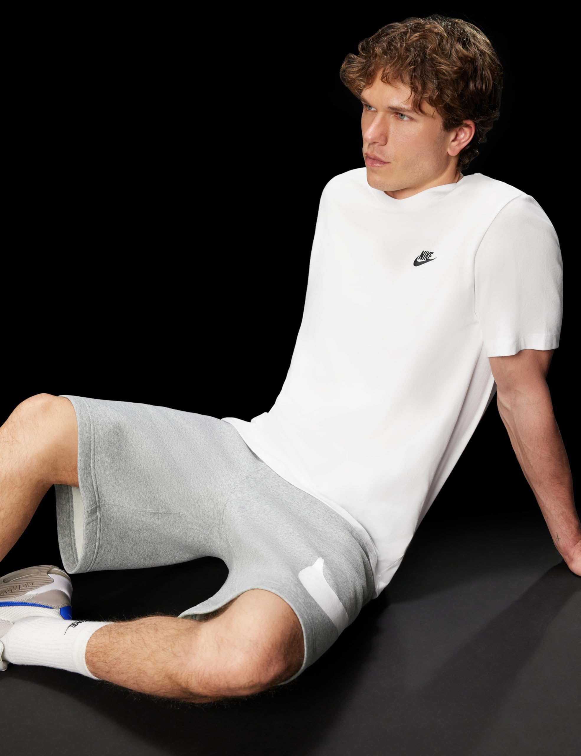 Nike - Nike Club Fleeceshorts mit Angerauter Innenseite (Herren), Pantaloncini in Pile con Interno Felpato (Uomo) Uomo