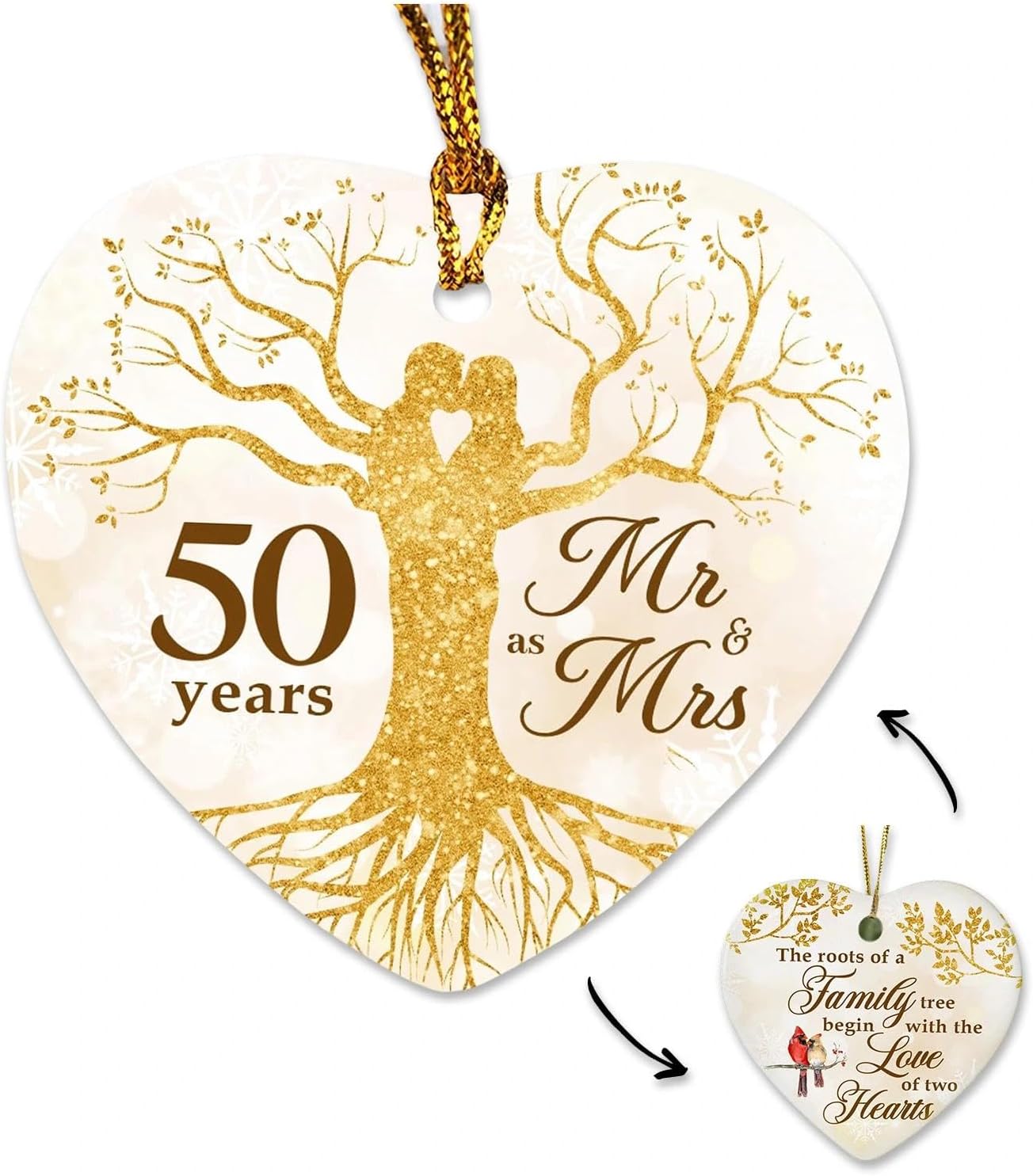 Heart-shaped Ceramic Plaques Memorial Gift
