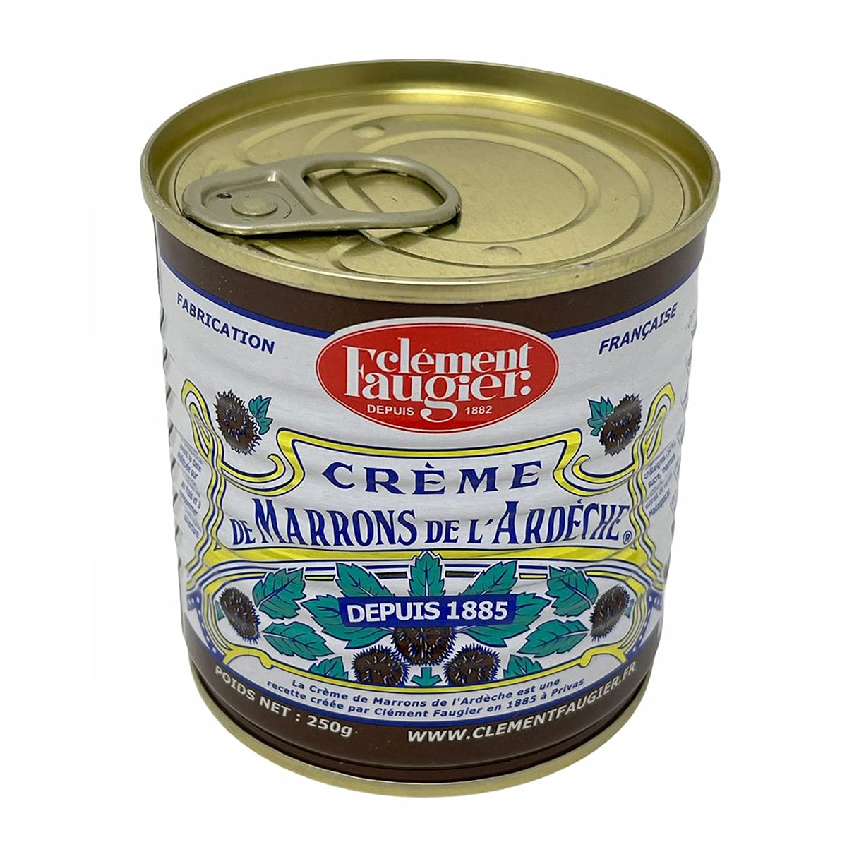 Clement Faugier Die originale Maronencreme mit Vanille aus Frankreich 250 Gramm, Menge:12 Stck.