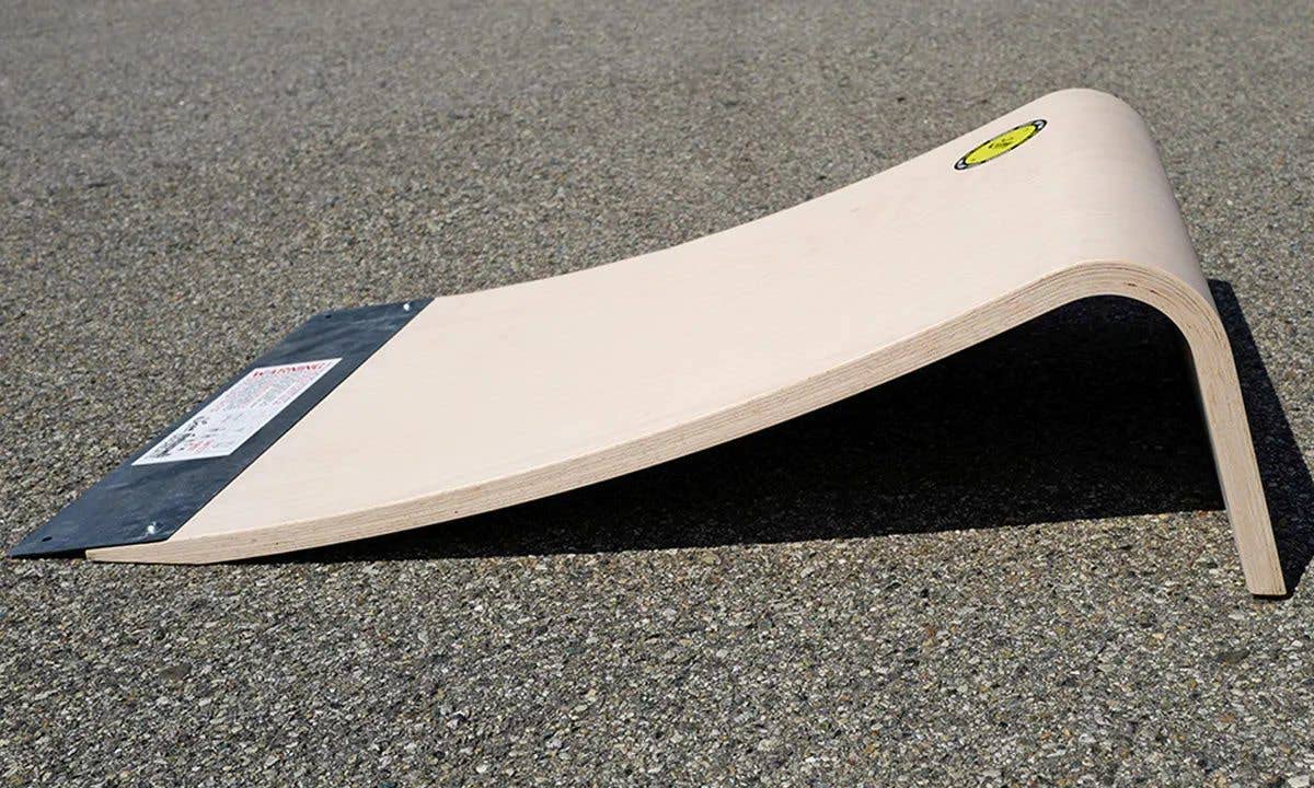 Graw Rampe Pro de Saut en Hêtre Jeunesse Unisexe, Bois Naturel 113 x 50 x 35 cm