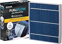 Vista 12 de Filtro de aire de cabina PureFlow PC99554X Compatible con Kia Telluride 2020-2025, Hyundai Santa Fe 2019-2020, Kia Stinger 2018-2023, K900