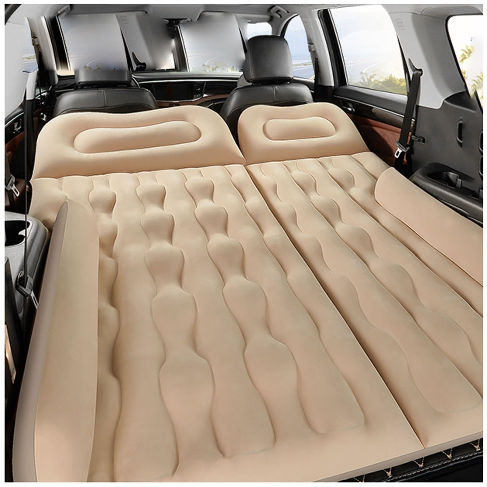 Matelas gonflable pour Ford Ranger Wildtrak : lit de voyage premium beige