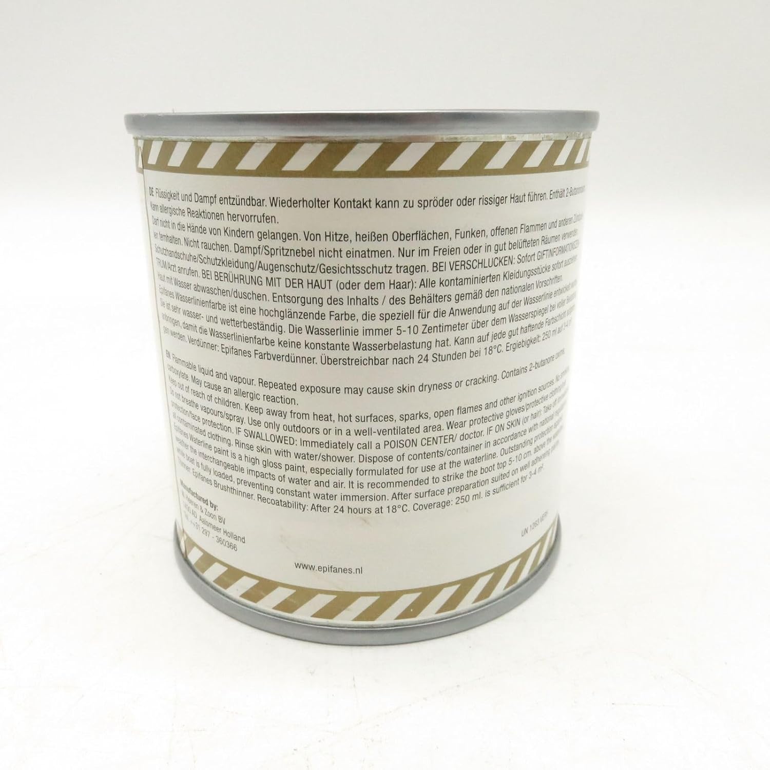 Epifanes Waterline Paint (Color: Classic Bright Red)