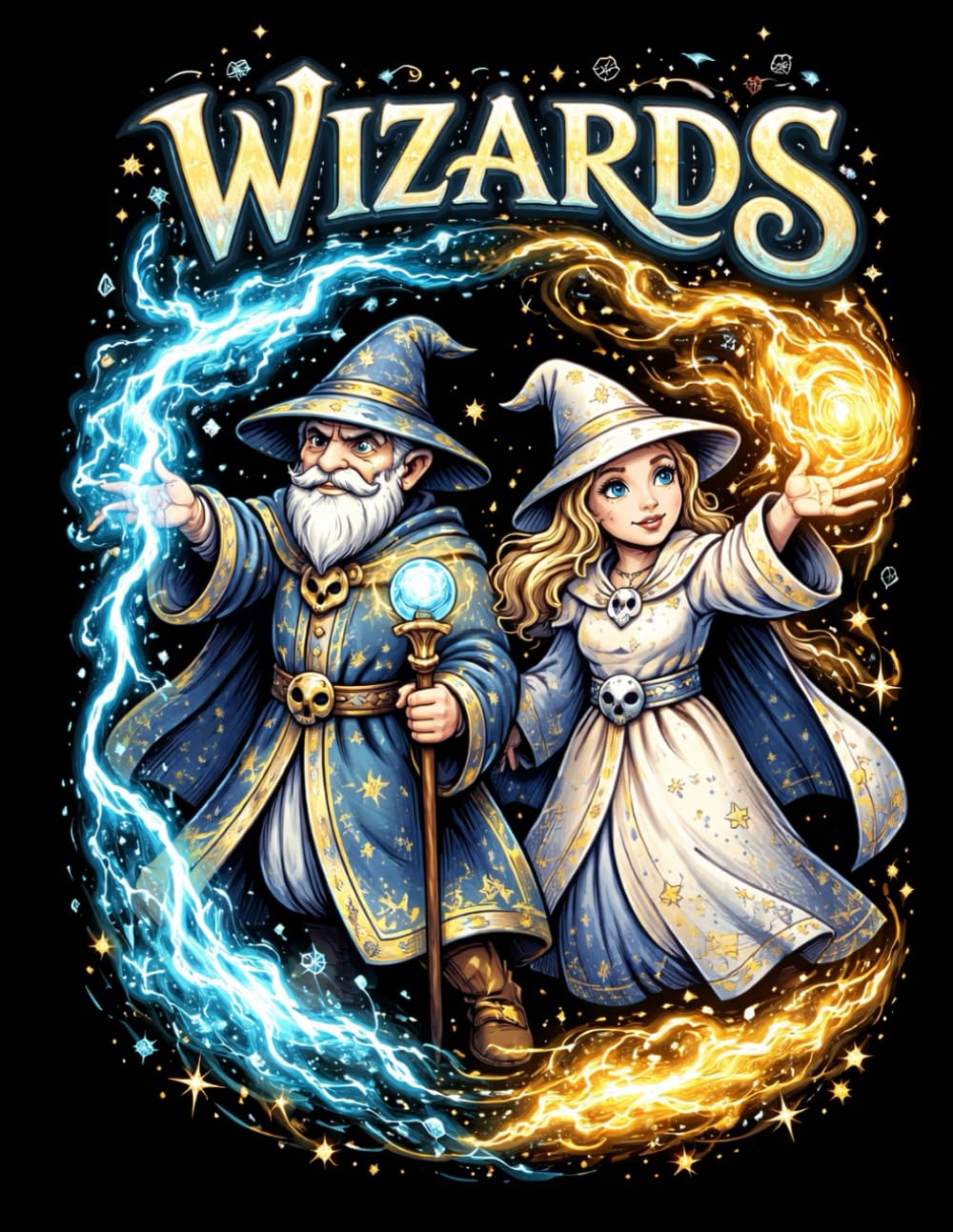 Wizards Coloring Book: Ages 10 & Up (Sword & Sorcery Coloring Book Series)