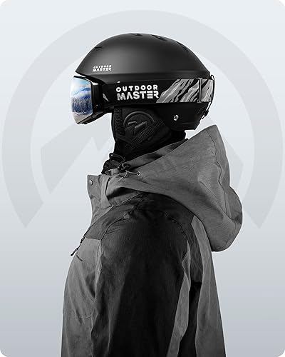 Miniatura 4 de OutdoorMaster Gafas de esquí Horizon - Gafas de snowboard con lente magnética intercambiable, sin marco