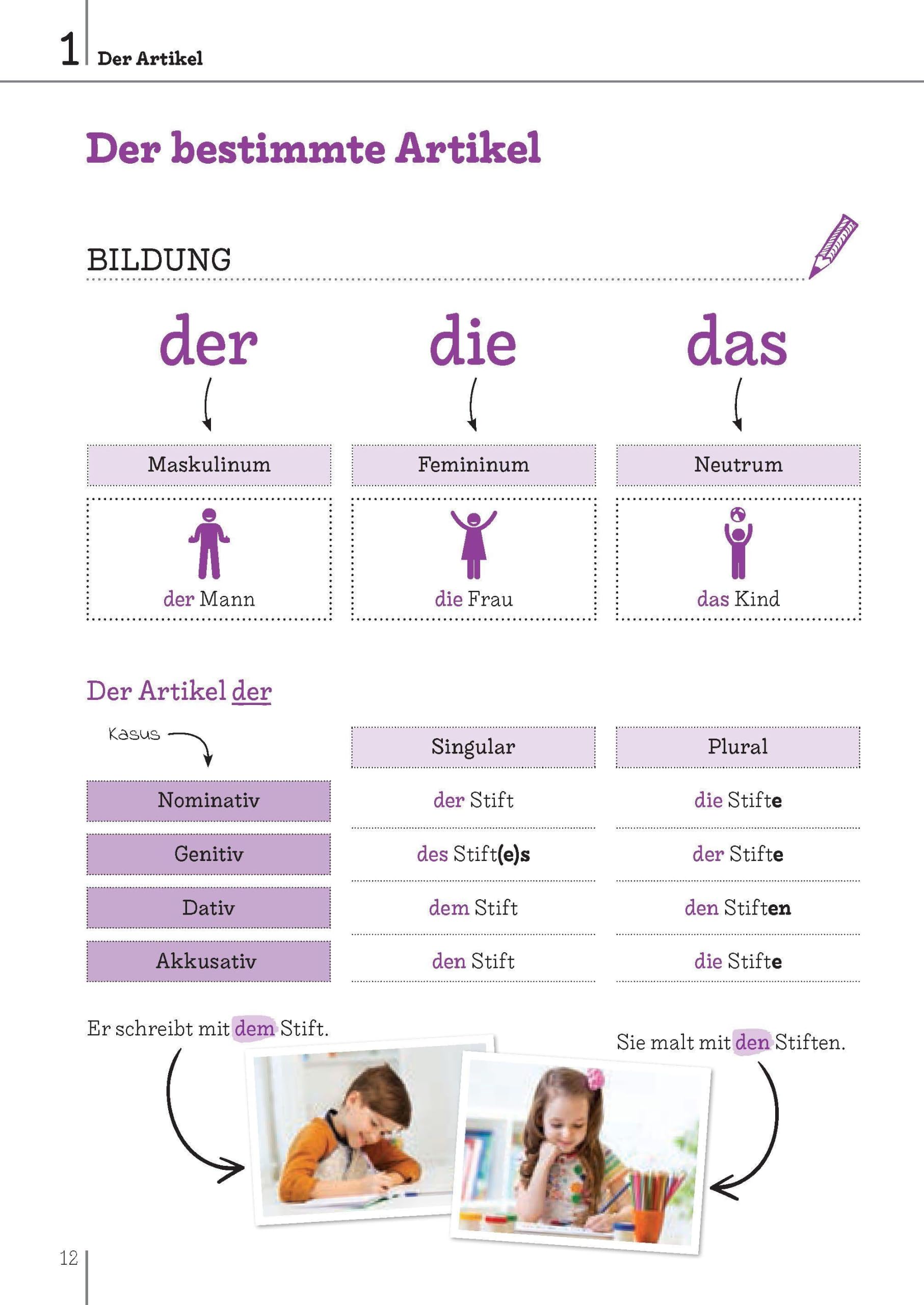 Langenscheidt Bild für Bild Grammatik Deutsch als Fremdsprache: Die visuelle Grammatik für den leichten Einstieg