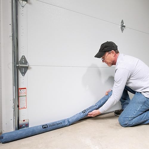 Miniatura 5 de PIG Calcetín absorbente resistente al moho Serpiente absorbente de agua 3 pulgadas de ancho x 4 pies de largo Absorbe hasta 1 galón por