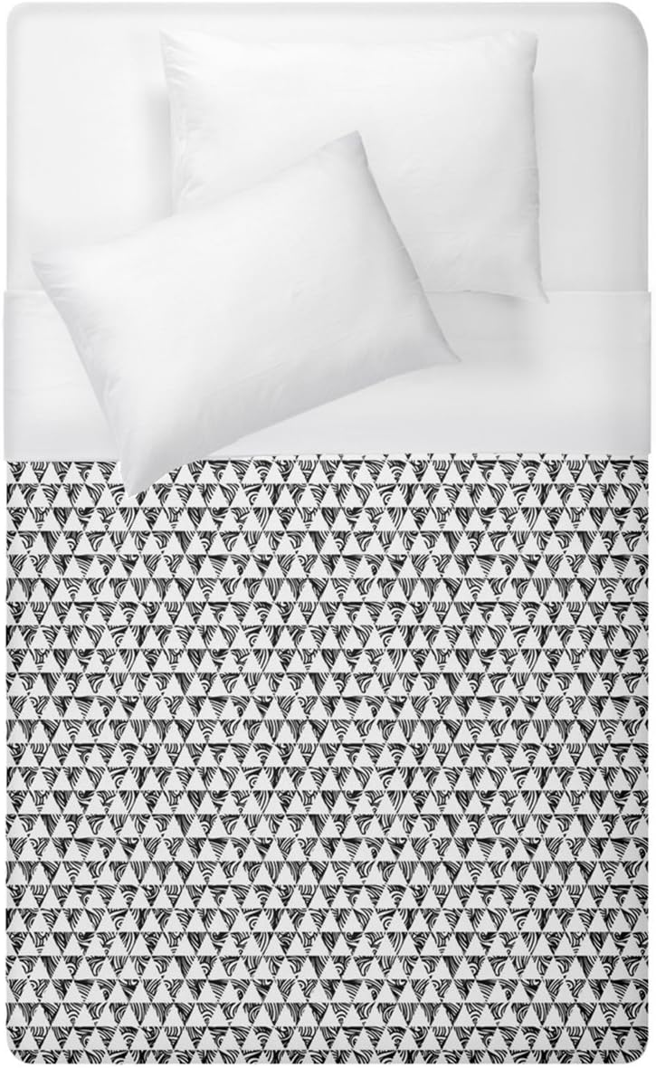 Single Bed Size Retro Exotic Style Duvet Cover (Size 80