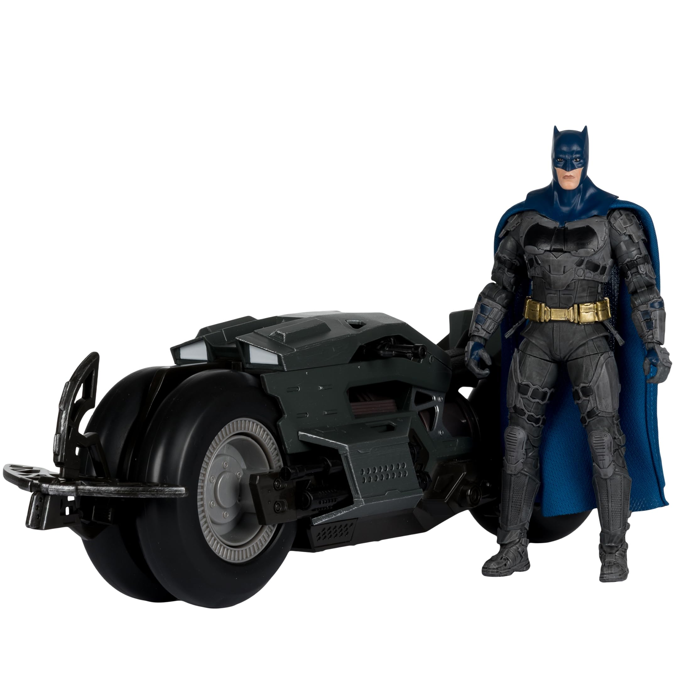 DC Multiverse - 7in Batman & Batcycle Action Figure and Vehicle