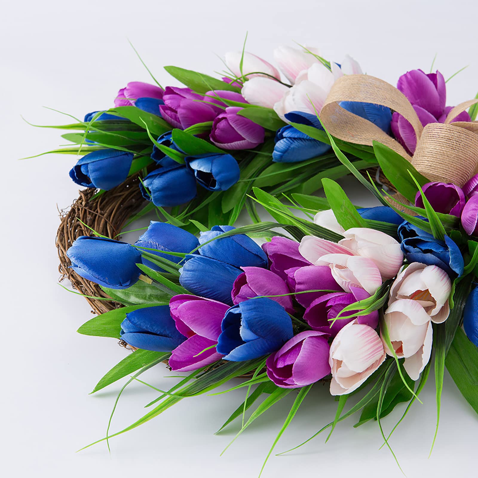 DIY: Tulpenkrans. Maak een bloemenkrans met tulpen