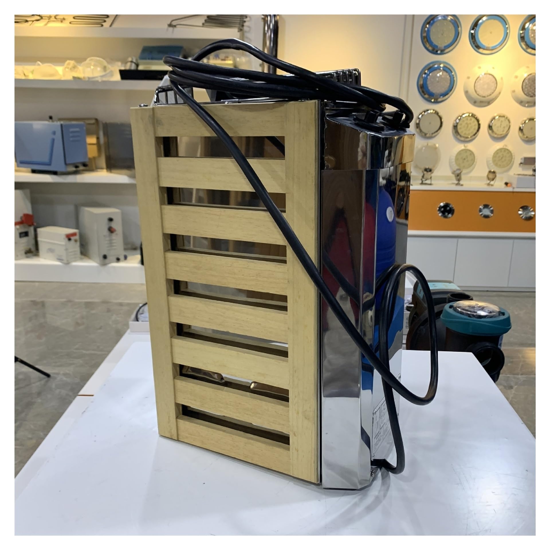 Neratore di e for sauna con riscaldatore for da 3,6 kW, attrezzatura for l'asciugatura a stanza del forno riscaldamento for uso domestico,Altamente Efficiente | Internal control-3kw