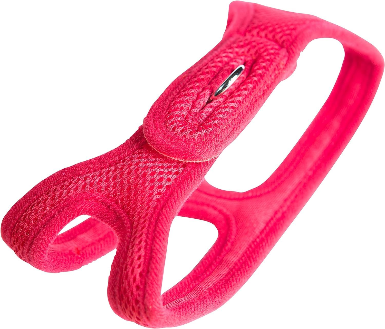 ChokeFree Velpro Mesh Pet Shoulder Harness Collar, 18", Red