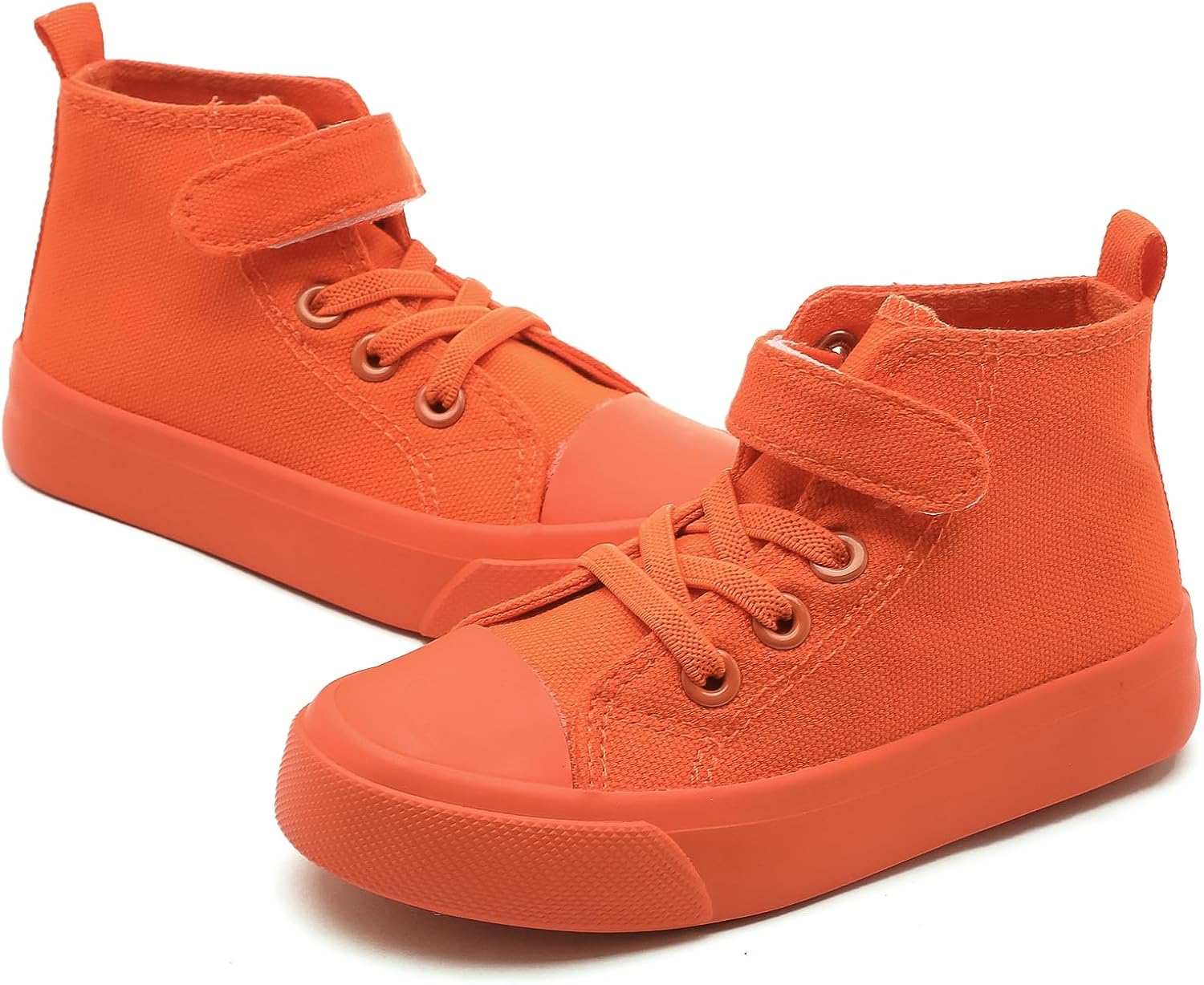 Komfyea Children High Upper Canvas Shoes Casual Sneakers(Toddler/Little Kids) 11.5 Little Kid 72o image 3 of 5 B0DPYPF9CX