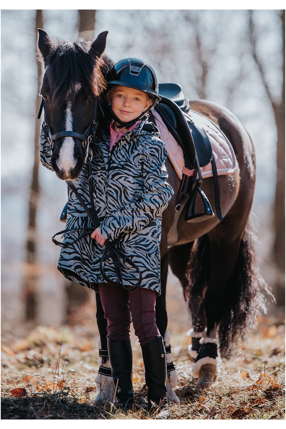 Veste Mountain Horse équitation - Taille M, 8 Poches, Toutes Saisons