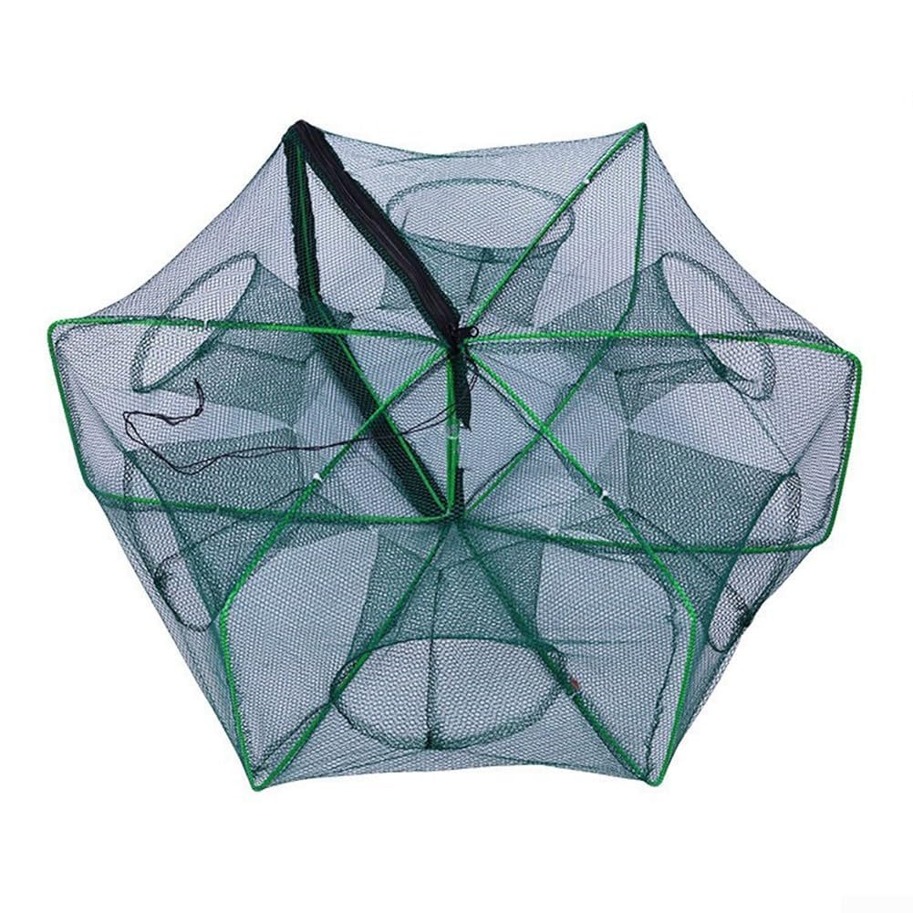 For Fishing Bait Trap Featuring Reinforced Mesh Construction Ideal for Efficient Crab and Shrimp Capture (6 holes)