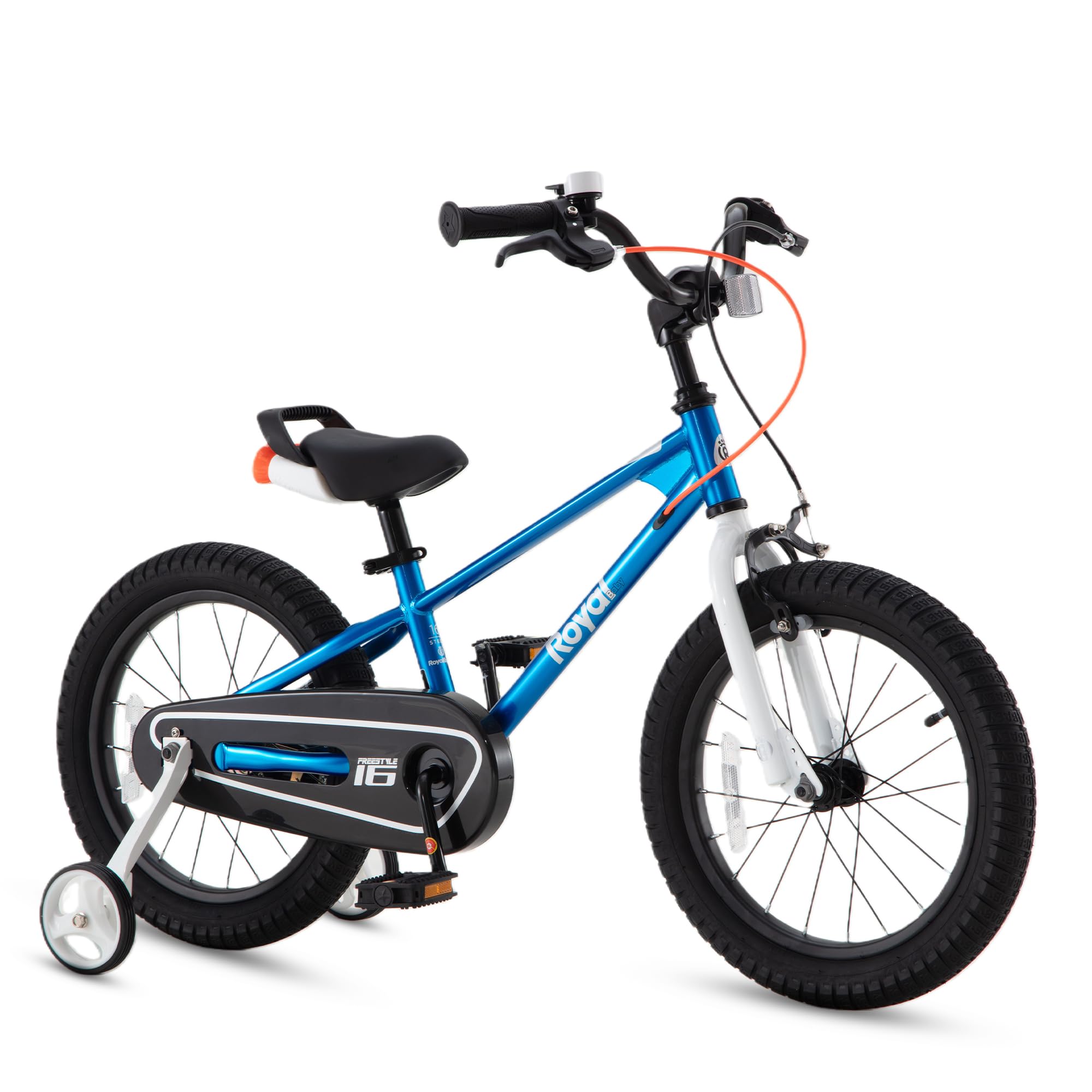 RoyalBaby Freestyle Kids Bike Dual Handbrakes Ages 3-10 Years