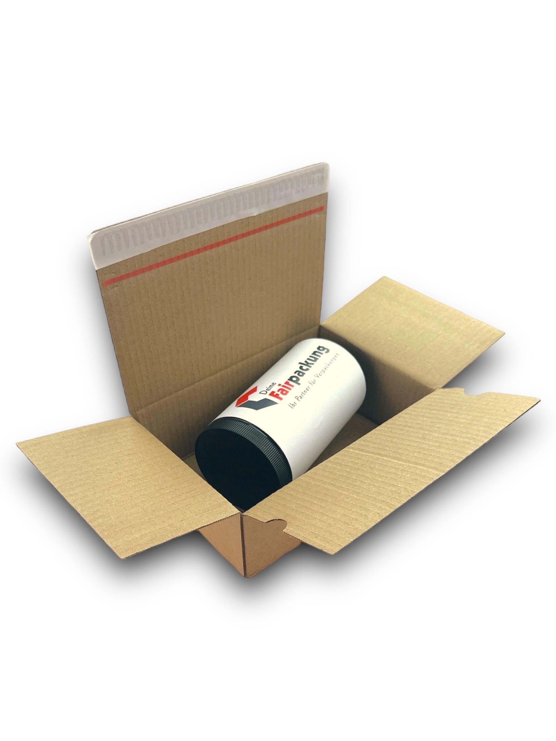 Versandkarton 100 Stück Automatikboden Karton 230x160x80mm Fix Aufrichtekarton Versandschachtel Versandkarton klein Versandverpackung Automatikkarton