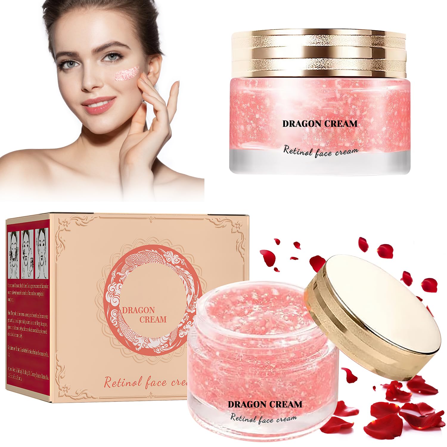 Amazon.com: Dragons Blood Easy Cream, Retinol & Plant Extract