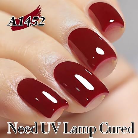 Cherry Red Jelly Nails ✨ Pastel Nail Polish Inspo