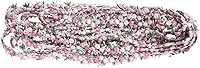 Vista 1 de EXCEART Cinta floral de encaje rosa DIY apliques de boda para manualidades de costura 14.8 ft (rosa)