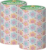 Vista 21 de Duck Brand Cinta adhesiva con estampado de pato, 6 rollos, veteado de madera (283051_C)