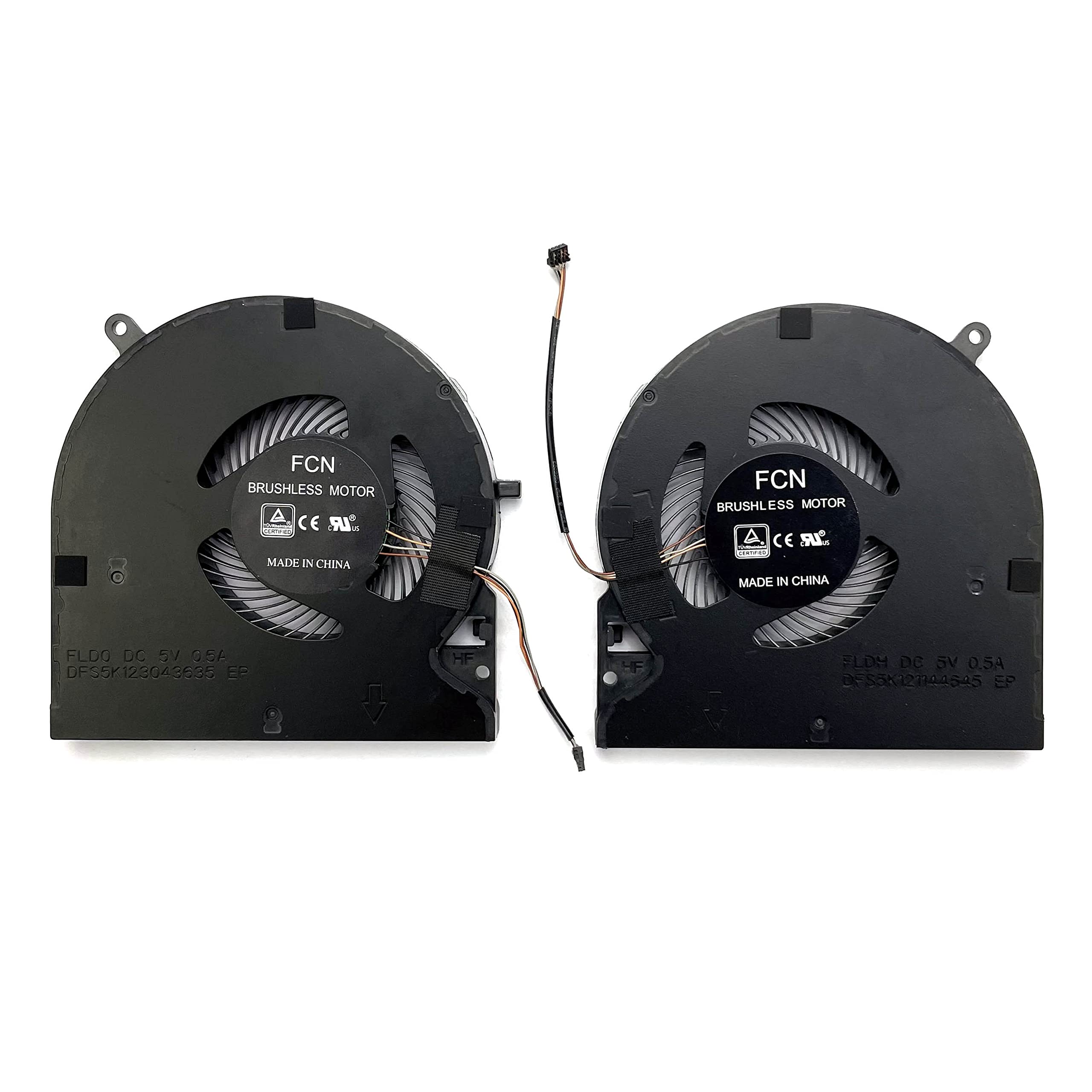 BestParts New CPU+GPU Cooling Fan Replacement for Razer Blade 15