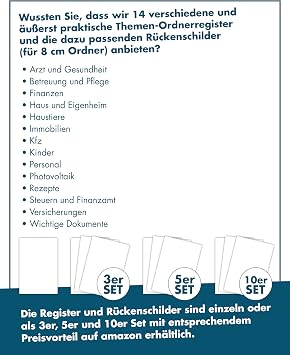 Folder Index Dec-Jan neutral without cover 12 pieces DIN A4 index made of polypropylene durable dividers for folders light grey