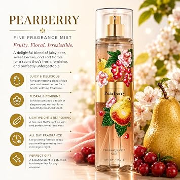 Pearberry Fine Fragrance Mist | 8 Fl Oz