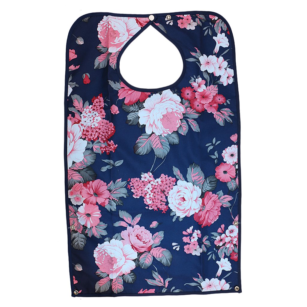 Calandis™ 2Pc Removeable Mealtime Adult Bib Clothing Protector Disability Aid Hibiscus | Other Daily Living Aids | Daily Living Aids | Medical Mobility & Disability | Health & Beauty-picture-18