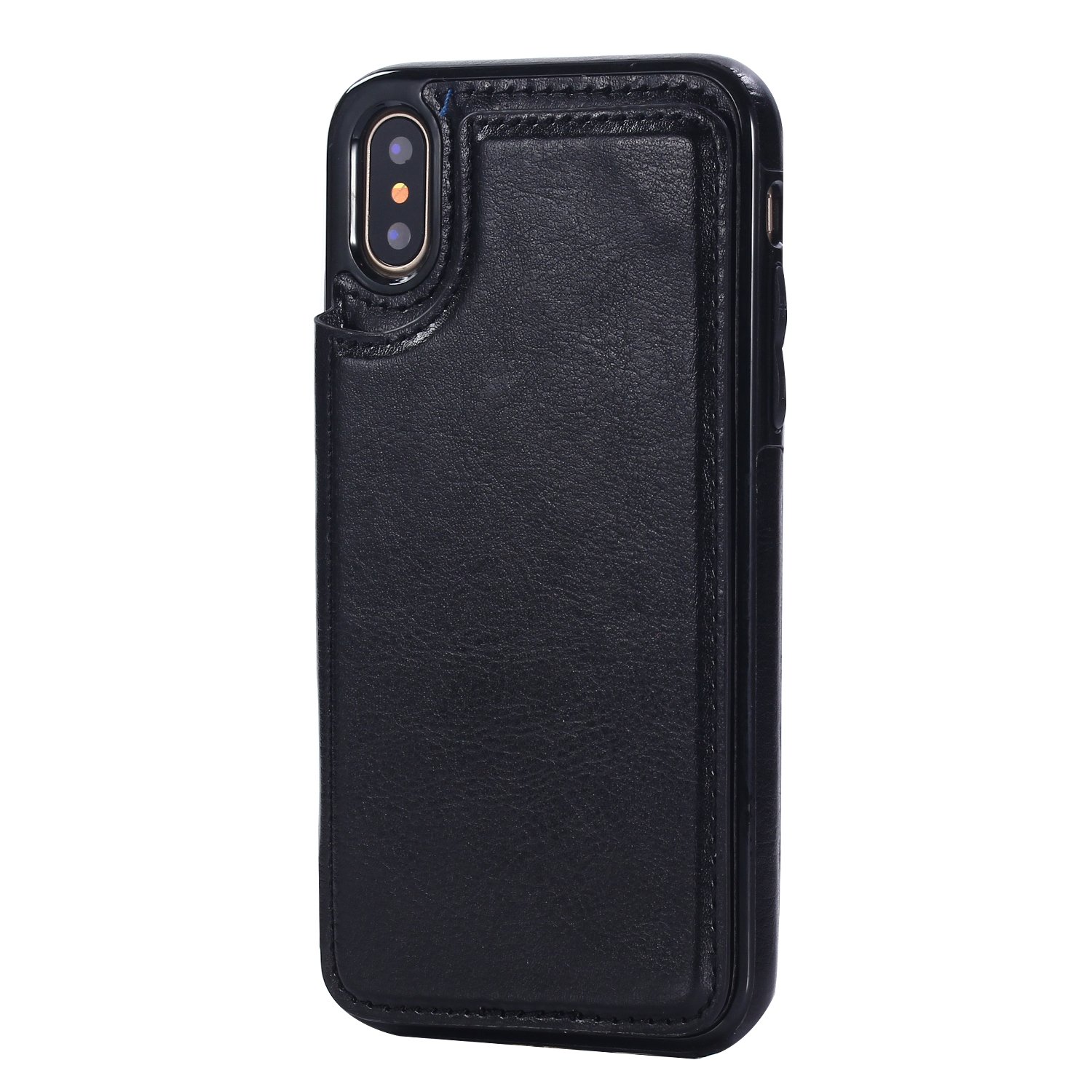 Beajew Cover per iPhone XS Max,Flip Custodia Pelle PU con[Slot per Schede][ Supporto Stand],Cover a Libro Portafoglio,Custodia Sottile in Pelle per Telefono,Chiusura Magnetica-Viola