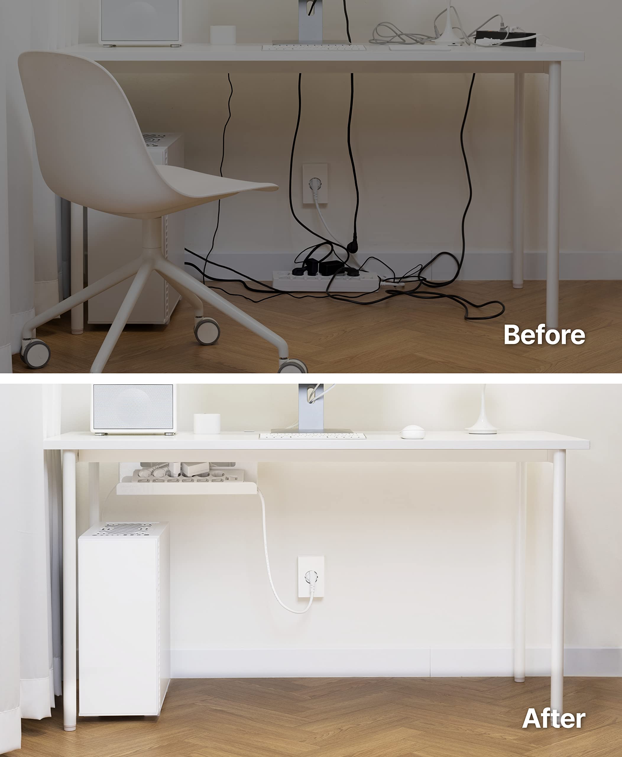 Organizador de Cables para escritorios