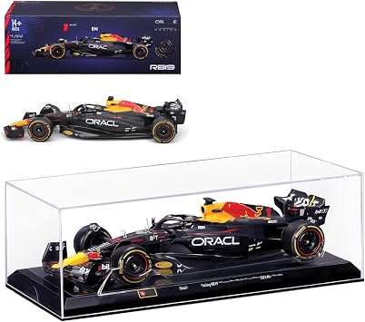 HTLNUZD 2023 1/24 F1 RB19#1 Alloy Racing Car Model Die Cast Vehicle Collection for Adults