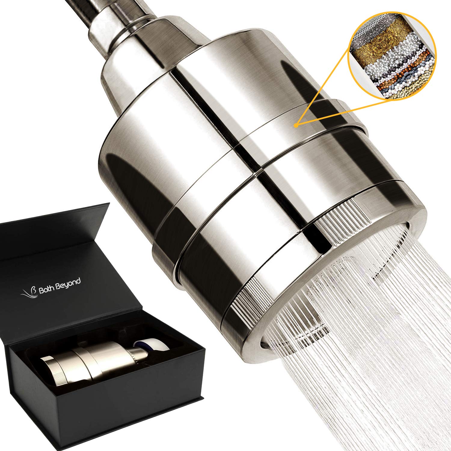 BathBeyond Shower Filter Head 2-in-1 Vitamin C
