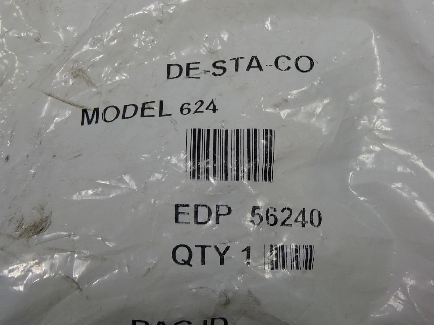 De-Sta-Co 624 56240 Through-Hole Hand Toggle Clamp 700lbs