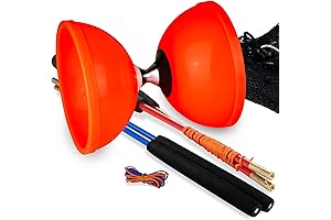 Diabolo Yoyo Pro Triple Bearing Chinese Yoyo, 5" Chinese Yoyo Diabolo Toy for Adult Kids