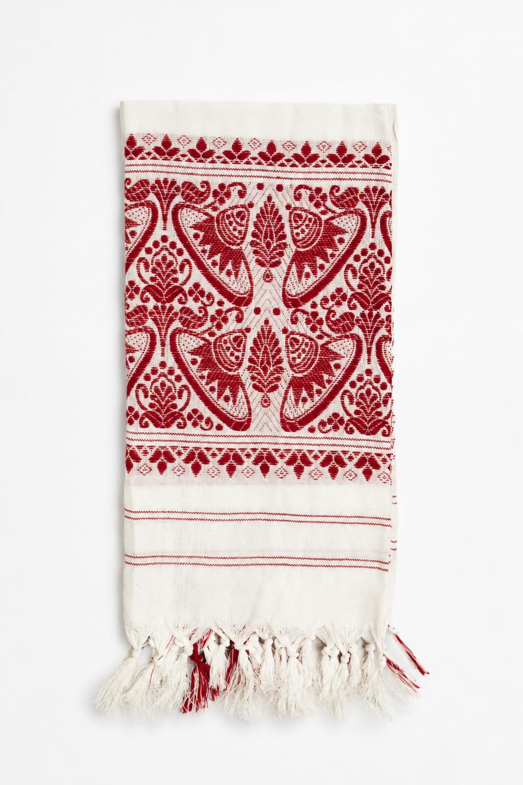 Assamese Gamcha for Men & Women | Pure Cotton Traditional Gamosa Towel | Handwoven Assam Gamucha Towel Pack-1 58 22inch-picture-22