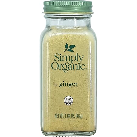 Simply Organic Ground Ginger Root, Certified Organic | 1.64 oz | Zingiber officinale Roscoe
