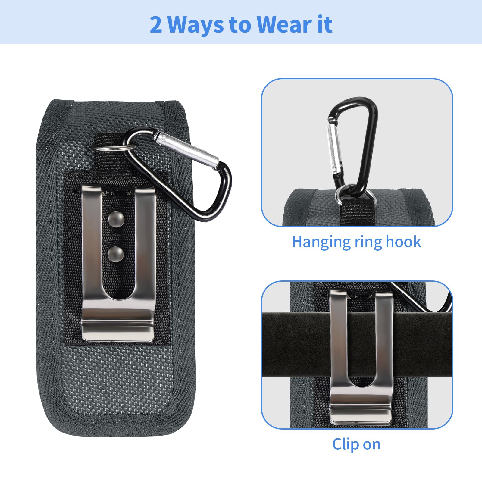Pokrowiec na narzędzia wielofunkcyjne EDC kompatybilny z Leatherman Wave Plus Wingman Surge Rebar, wielofunkcyjny klips na pasek, torba na narzędzia, taktyczna nerka na kemping, wędrówki,